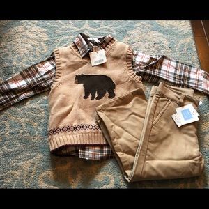 Janie and Jack boys matching set